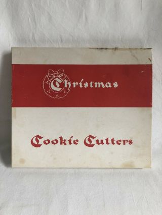 Vintage Christmas Cookie Cutters Set of 9 Educational Products Company 2