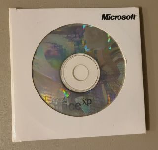 Vintage 2001 Microsoft Office Xp Small Business Edition Cd 
