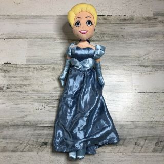 Disney Store Princess Cinderella Soft Plush Doll 21 "