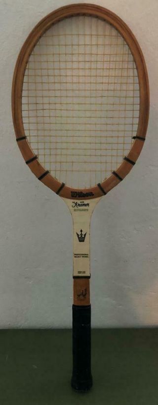 Vintage Wilson Jack Kramer Autograph Tennis Racquet 4 1/2 M - Speed Flex