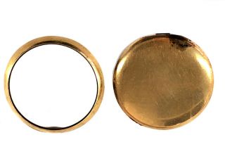 Antique A.  W.  C Co Waltham Gold Filled Cashier Case Parts - Case Number 1367211