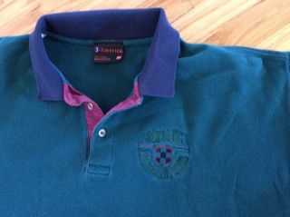 Vintage Michigan State Spartans Embroidered MSU Collared S/S Polo Shirt Size XL 2