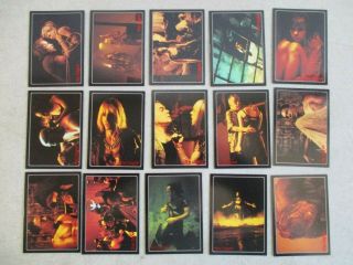 1 - 90 Vtg 1996 Complete Base Set The Crow City Of Angels Trading Cards