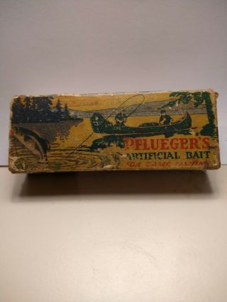 Vintage Pflueger Palomine Fishing Lure Box (box Only)