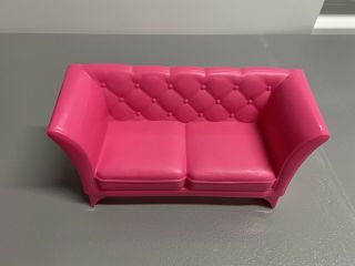 2015 Mattel Barbie Dream House Pink Sofa Couch Replacement Part