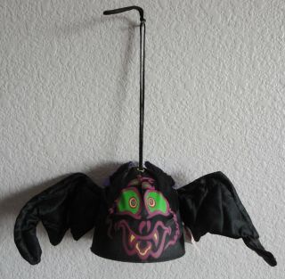Trendmasters Strobie Bat Hanging Halloween Vintage Deoration 1993 Vibrates Only