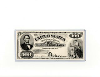 Us Banknotes Proofs/intaglios