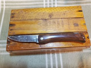 Vintage Friedr Herder Abr Sohn Solingen Germany Pocket Knife Ace Of Spades