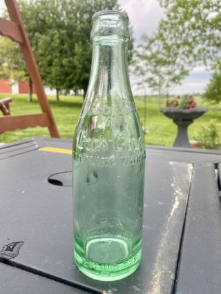 Coca Cola Straight Sided Bottle Hlg Arrow Coke Root Ca 1922 Antique Soda Pop