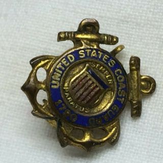 Vintage United States Coast Guard Sweetheart Pin