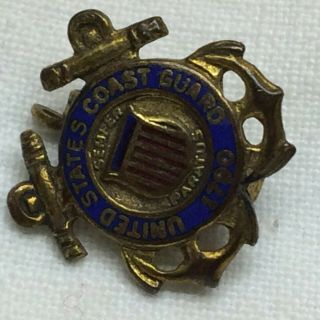 Vintage United States Coast Guard Sweetheart Pin 2
