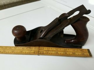 Antique Vintage Fulton Tool Co 9 1/2” Cast Iron Wood Plane