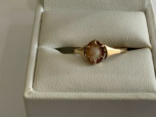 Stunning Vintage 9ct Gold Cameo Ring Size O Oval Set Mount
