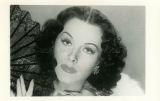 Hedy Lamarr Vintage Postcard Carte Postale Cp Photo 40s 2