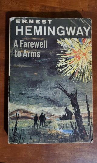 A Farewell To Arms By Ernest Hemingway - Vintage 1969 - Scribners - Paperback
