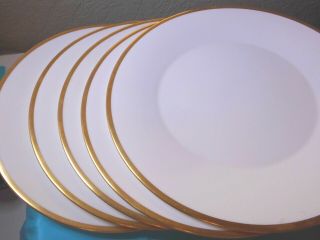 Minton Bone China Horizon Pattern H5252 Dinner Plates Set Of 5