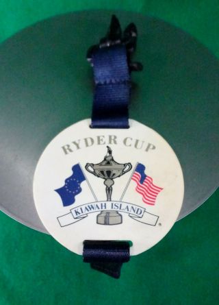 vintage RYDER CUP Kiawah Island bag tag 2