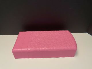 2015 Barbie Dream House Replacement Bed Pink Sparkle EUC 2