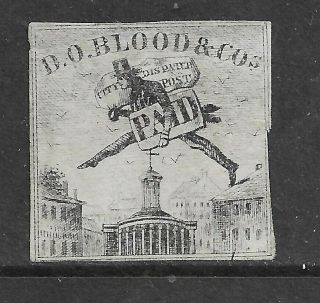 Hick Girl - U.  S.  Local Post D.  O.  Blood & Co.  City Dispatch S130