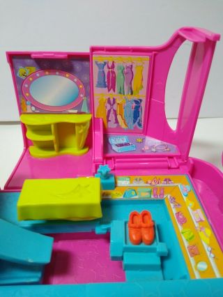 Polly Pocket Pollywood Pink Limo - Scene Car 2005 Mattel 2