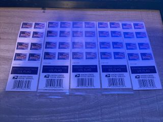 100 Us Flag 2019 Usps Forever Postage Stamps No Expiration 5 Booklets Of 20