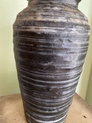 9” Tall Vase Harris Potteries Chicago Illinois Pottery Vase 2