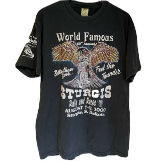 Vintage 2000 Sturgis Bike Week Harley Davidson Graphic T Shirt Size Men’s Xl