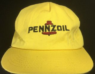 Vintage K Brand Snapback Pennzoil Trucker Hat Usa Made