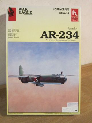 Maquette 1/48 Vintage Hobby Craft Hc 1671 Arado Ar - 234 Neuf Boite De 1989