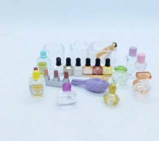 Sylvanian Families Dressing Table Accessories Spares Parts Bottles Make Up