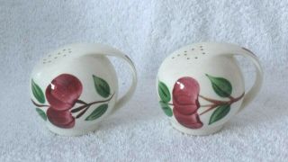 Blue Ridge Southern Apple Salt And Pepper Shakers
