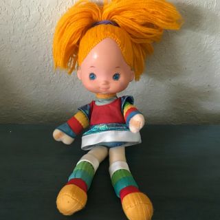 1983 Vintage Rainbow Brite Doll 10.  5 " Missing Bangs