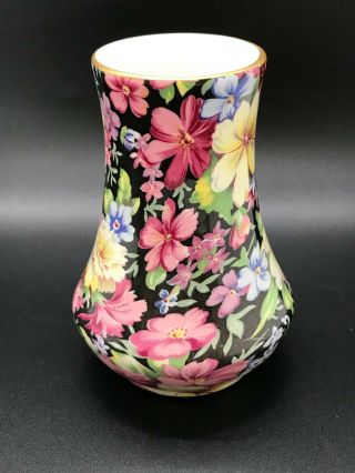 Royal Winton Grimwades Ltd.  Florence Floral Chintz 1995 Issue Posy Bud Vase