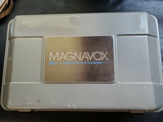 Vintage Magnavox VHS Movie Maker Video Camera VR8209AV01 & Case 2