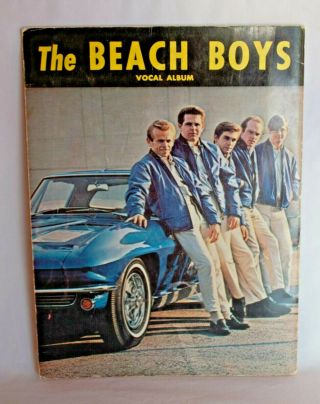 Vintage The Beach Boys Song Hits Folio Pictures Written Music Book Memorabilia