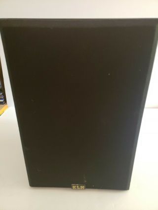 Vintage Klh 900b Black Wood Speaker 17 " X 12 " X 11 "