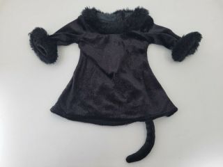 American Girl 18 " Doll Retired Black Kitty Cat Halloween Costume Only