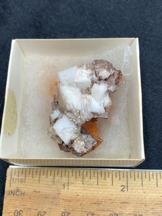 Very Pretty Unknown Mineral Specimen in Cardboard Box - Vintage Estate Find 2