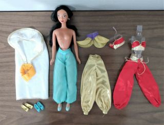 Disney Aladdin Jasmine Barbie Doll Clothes Shoes