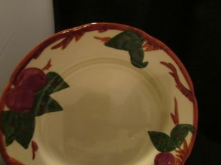 Set Of 6 Franciscan Ware Apple Pattern Dinner Plates Made In USA 6 MATCHING 2