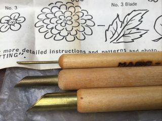 Vintage Clay Sculpting Tools - Anne Amiot ' s Clay Magic NOS 3