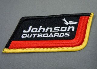 Johnson Outboards - Outboard Motors Iron On Embroidered Jacket - Cap Patch 3.  5 "