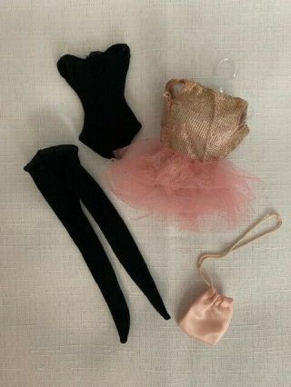 Vintage Skipper 1905 Ballet Class Pink Tutu & Black Leotard