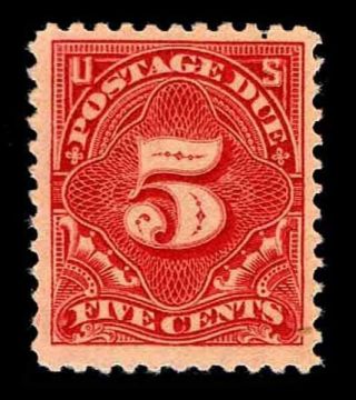 Us.  J64.  05c Postage Due Issue Of 1917 - Mognh - Vf - $32.  50 (esp 5830)