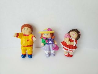 Vintage 1984 Cabbage Patch Kids Pvc Toy Figures Figurines