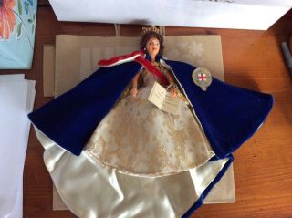 Vintage Peggy Nisbet Queen Elizabeth Ii The Order Of The Garter Robes W/tag