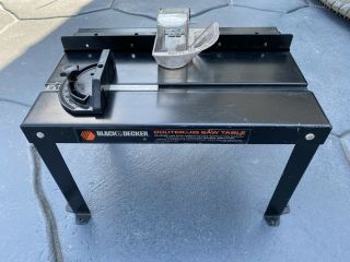 Vintage Black & Decker Router Jigsaw Table 76 - 401 “used”