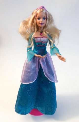 Barbie Island Princess Singing Rosella Doll (still Sings) Blue Dress - Mattel