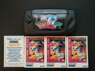 Sega Game Gear Vintage Sonic The Hedgehog Bubble Gum Container