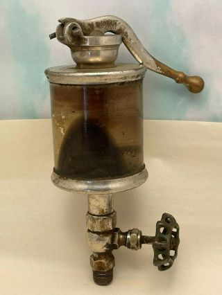 Vintage The Lunkenheimer Co.  Oil Or Oiler Pump No.  6 Steam Or Gas Engine Use